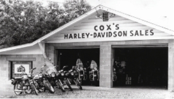 Dog House Harley-Davidson® Store Front In The Past